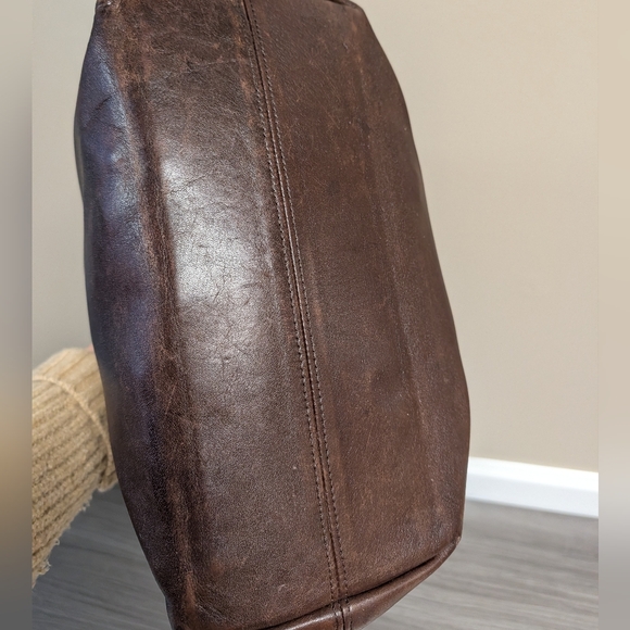 🤎 Vintage 90's Coach #4140 Soho Waverly Lafayette Shoulder Satchel Hobo Bag - Picture 11 of 16